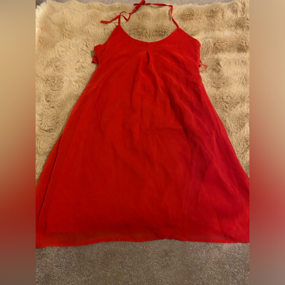 Misguided size 6 little red dress
